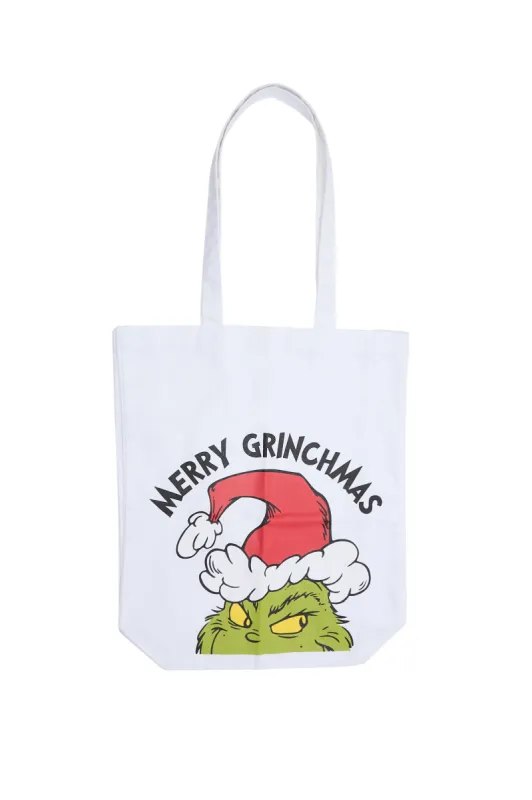 Merry Grinchmas Printed Tote Bag sold by Bluenotes