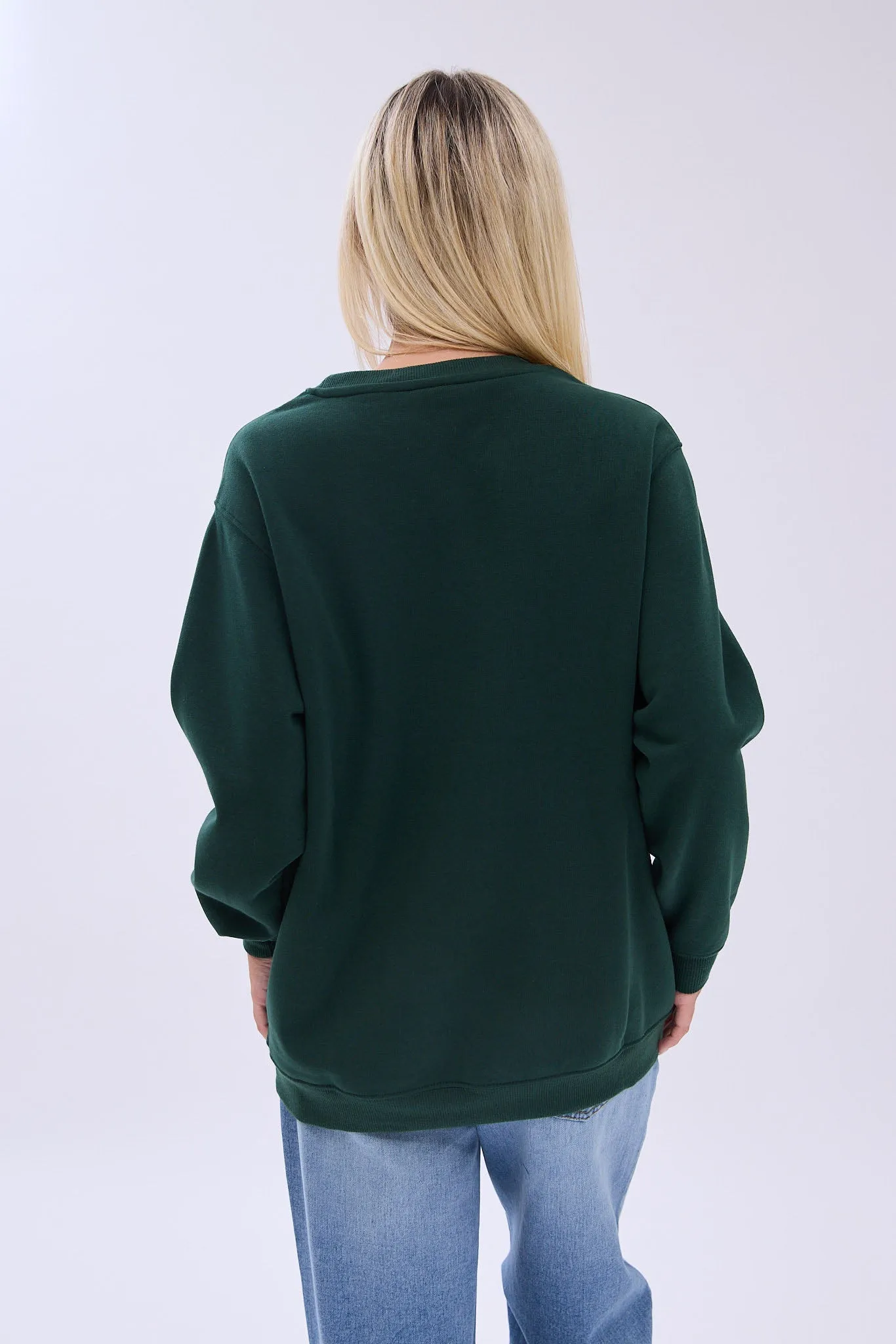 Scooby-Doo Mystery Machine Pine Tree Graphic Crew Neck Sweatshirt sold by Bluenotes product image thumbnail 4