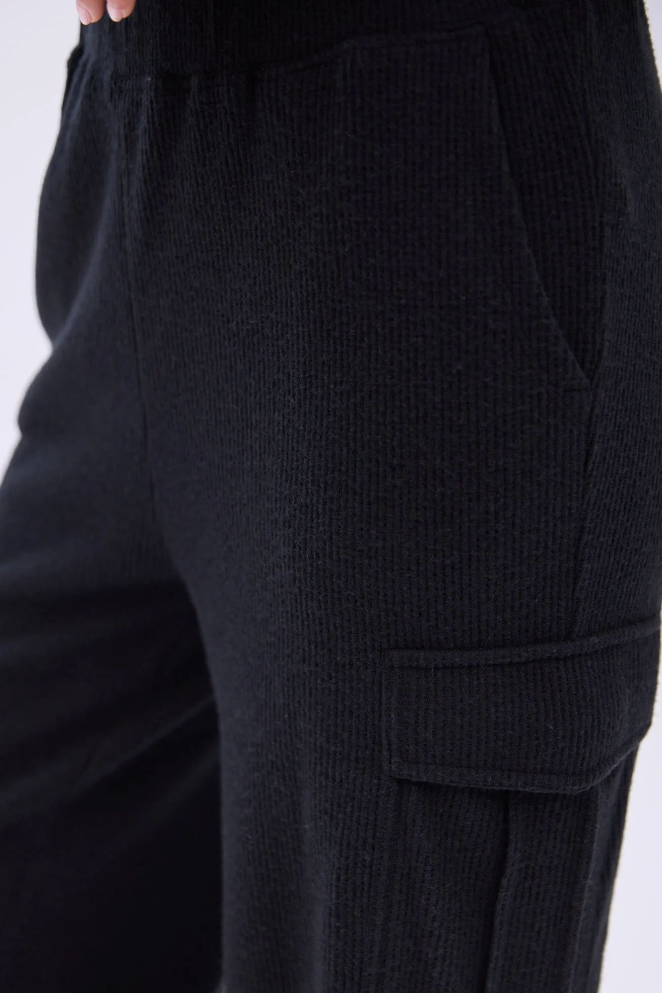 Waffle Knit Cargo Pajama Jogger sold by Bluenotes product image thumbnail 4