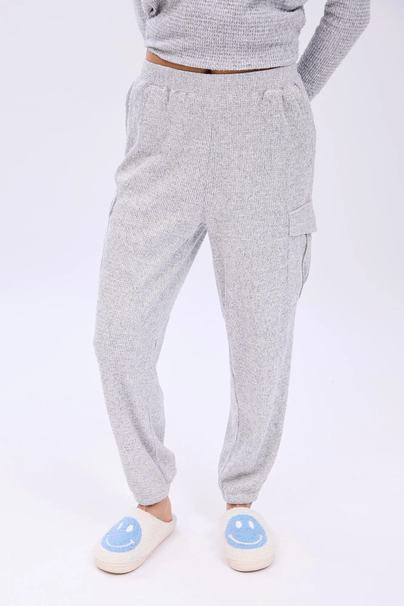 Waffle Knit Cargo Pajama Jogger sold by Bluenotes