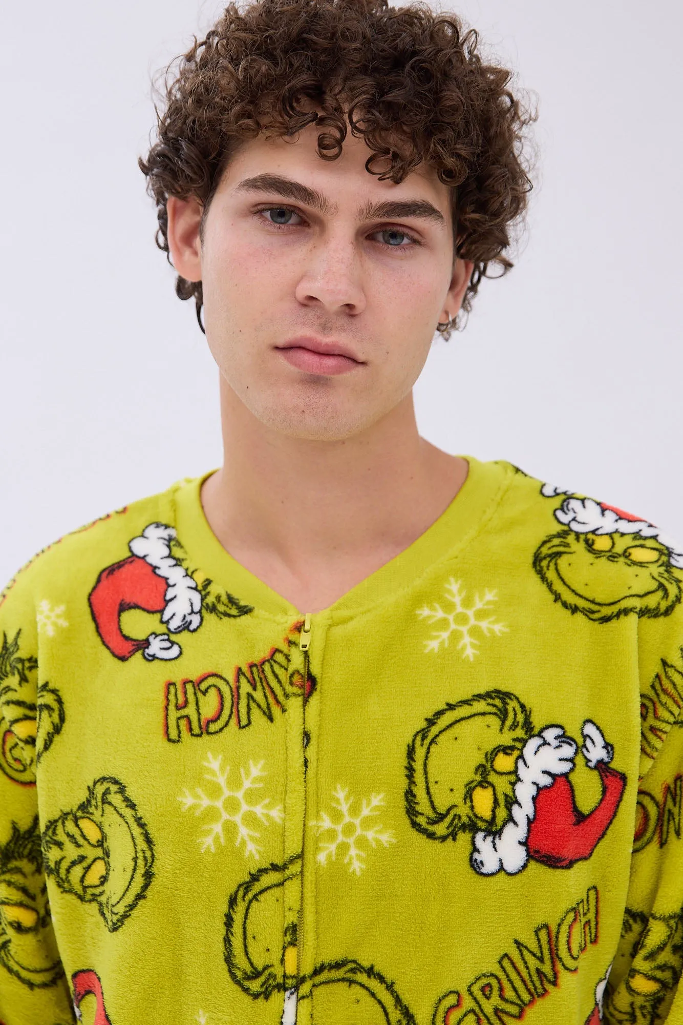 The Grinch Printed Crew Neck Onesie sold by Bluenotes product image thumbnail 3
