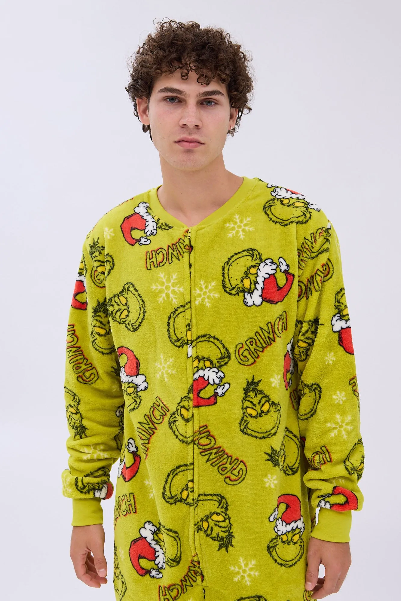 The Grinch Printed Crew Neck Onesie sold by Bluenotes product image thumbnail 2