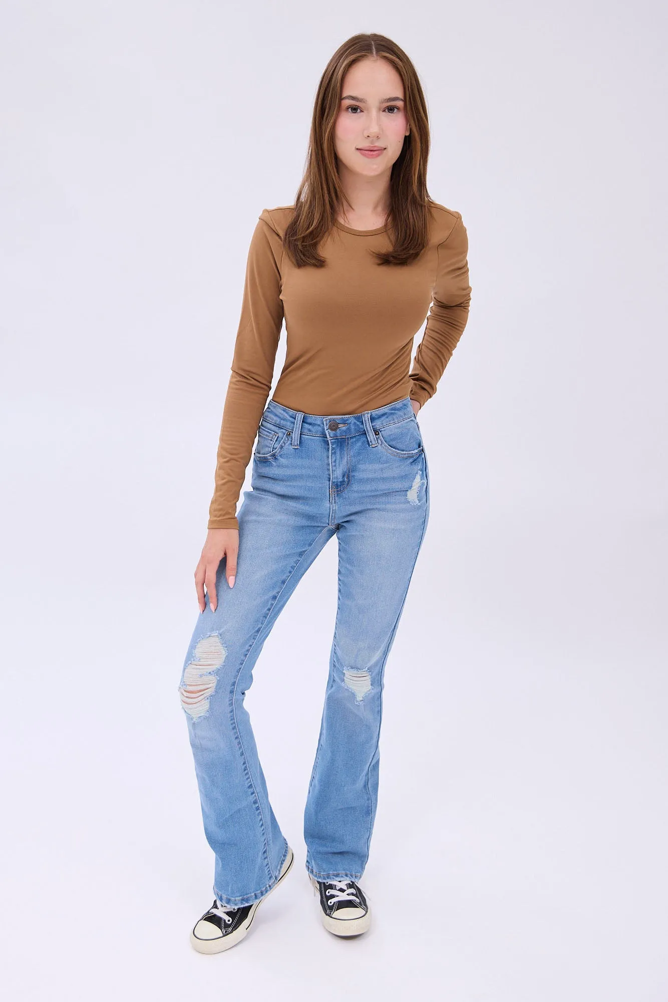 Mid Rise Bootcut Jeans sold by Bluenotes product image thumbnail 4