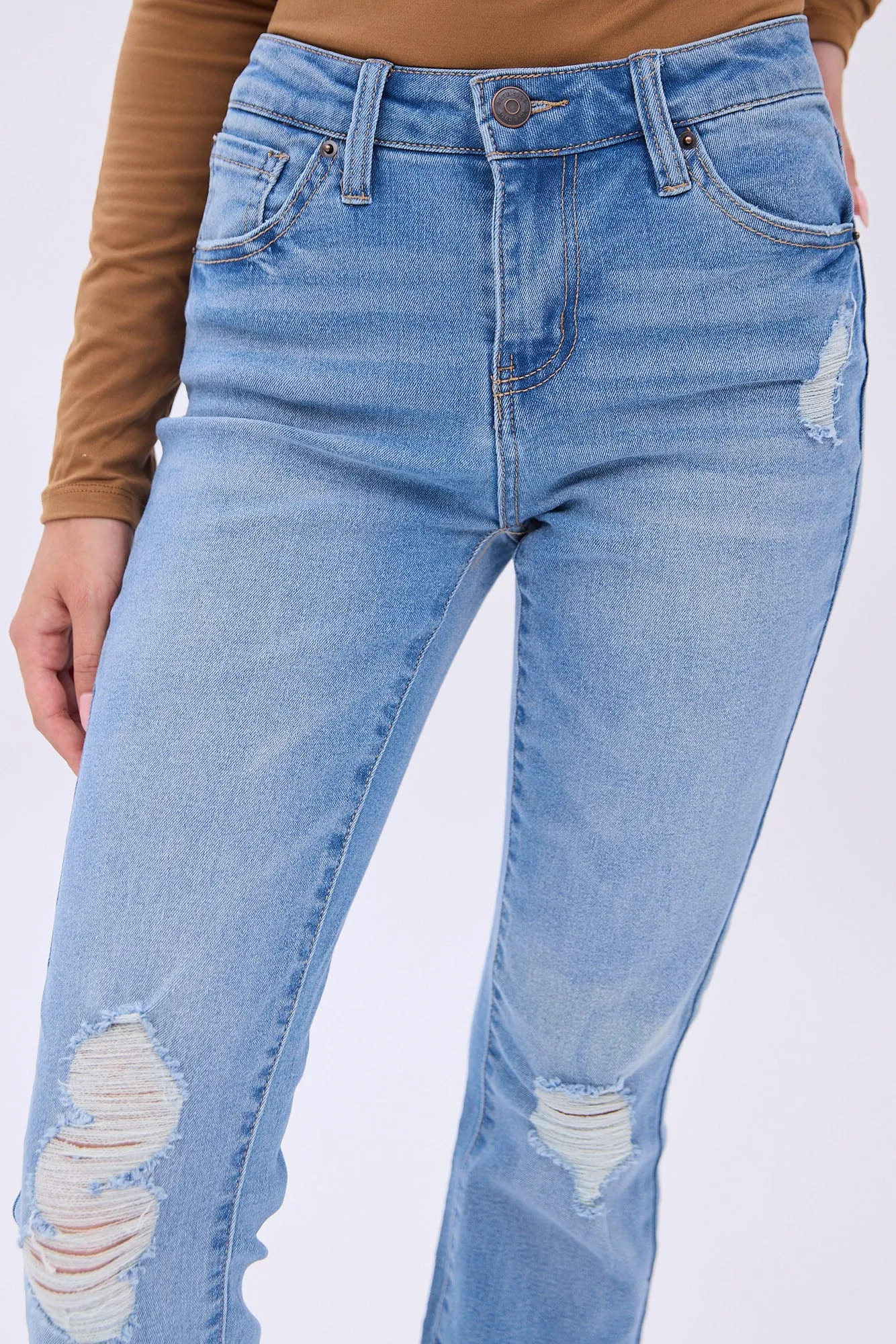 Mid Rise Bootcut Jeans sold by Bluenotes product image thumbnail 3