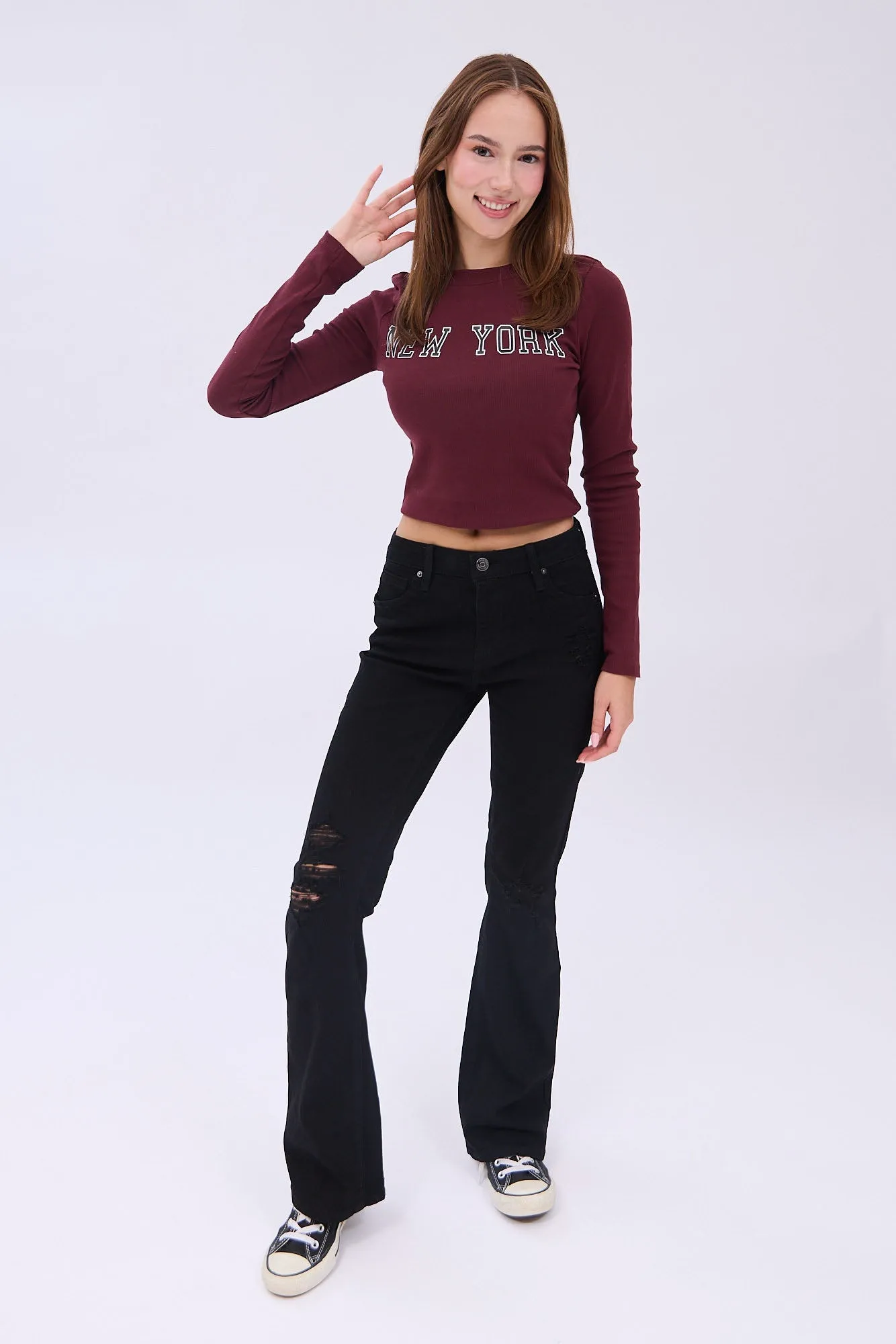 Mid Rise Bootcut Jeans sold by Bluenotes product image thumbnail 4