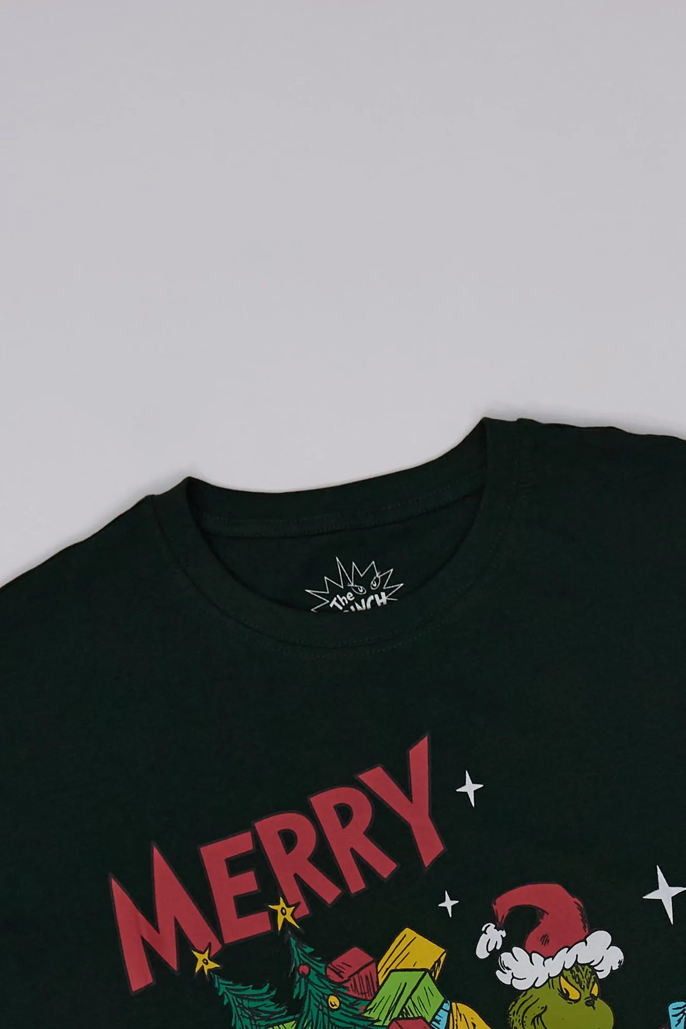 The Grinch Tree Merry Grinchmas Graphic Relaxed Tee sold by Bluenotes product image thumbnail 2