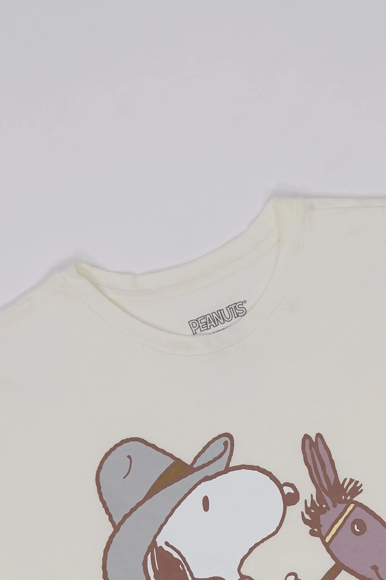 Peanuts Snoopy And Woodstock Lone Star State Graphic Relaxed Tee sold by Bluenotes product image thumbnail 2