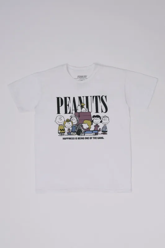 Peanuts Snoopy And Friends Graphic Relaxed Tee sold by Bluenotes