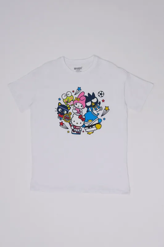 Hello Kitty And Friends Sports Graphic Relaxed Tee sold by Bluenotes