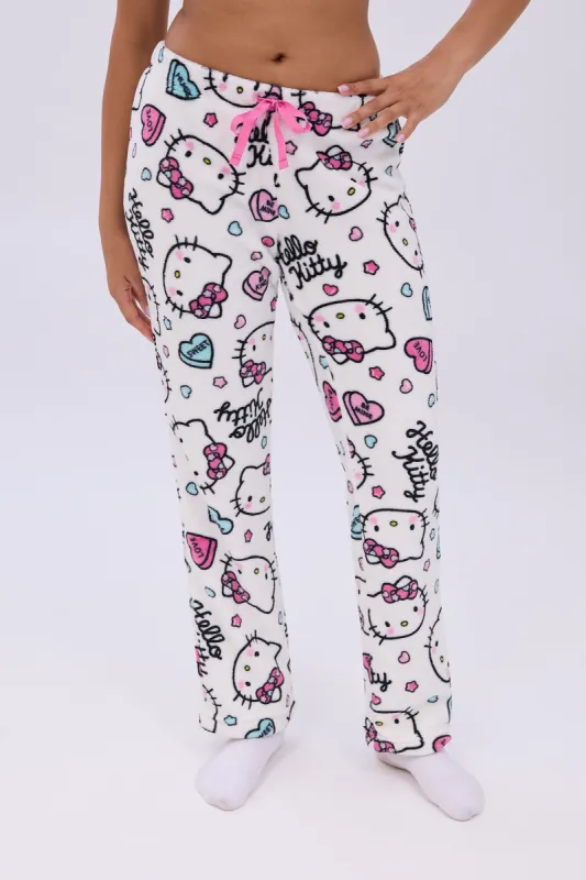 Hello Kitty Heart Printed Pajama Pants sold by Bluenotes