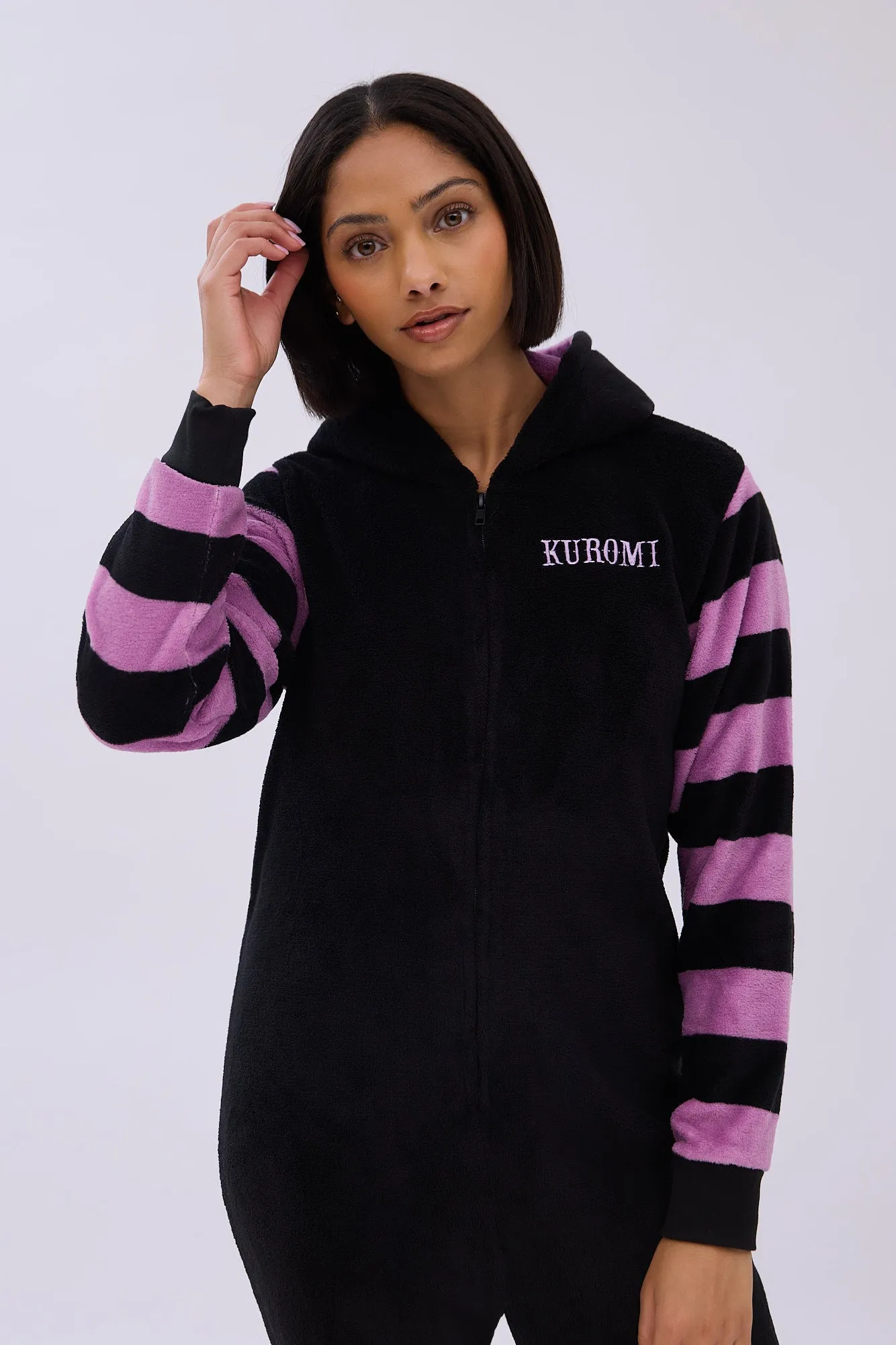 Kuromi Hooded Onesie sold by Bluenotes product image thumbnail 3