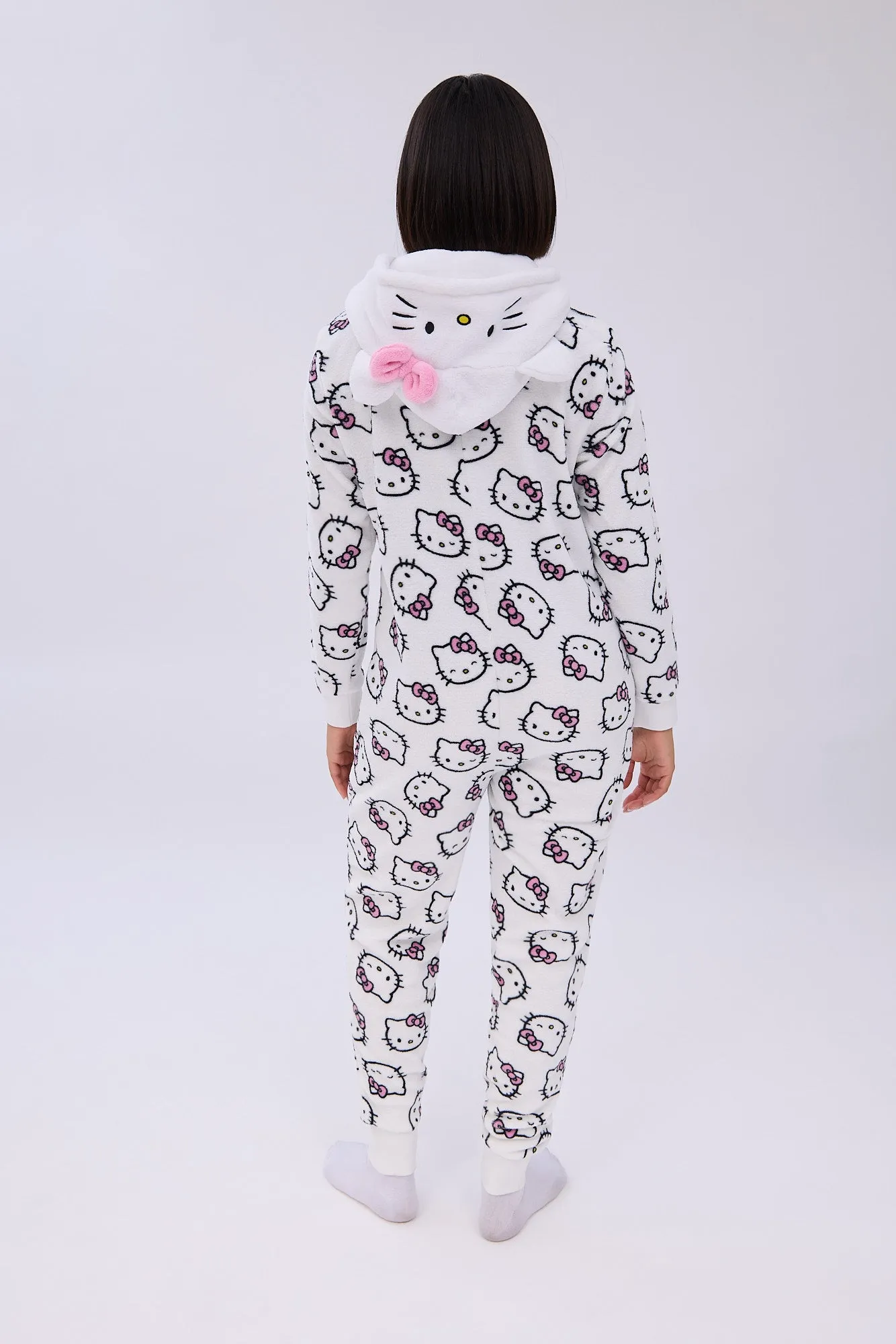 Hello Kitty Wink Printed Hooded Onesie sold by Bluenotes product image thumbnail 2