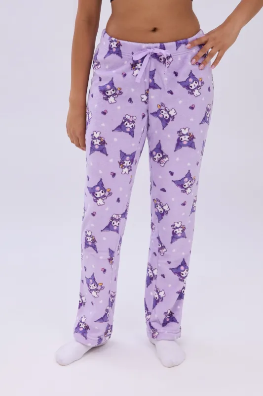 Kuromi Printed Pajama Pants sold by Bluenotes