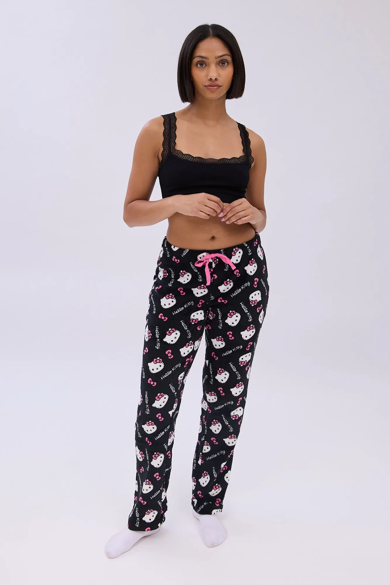 Hello Kitty Bow Printed Pajama Pants sold by Bluenotes product image thumbnail 2