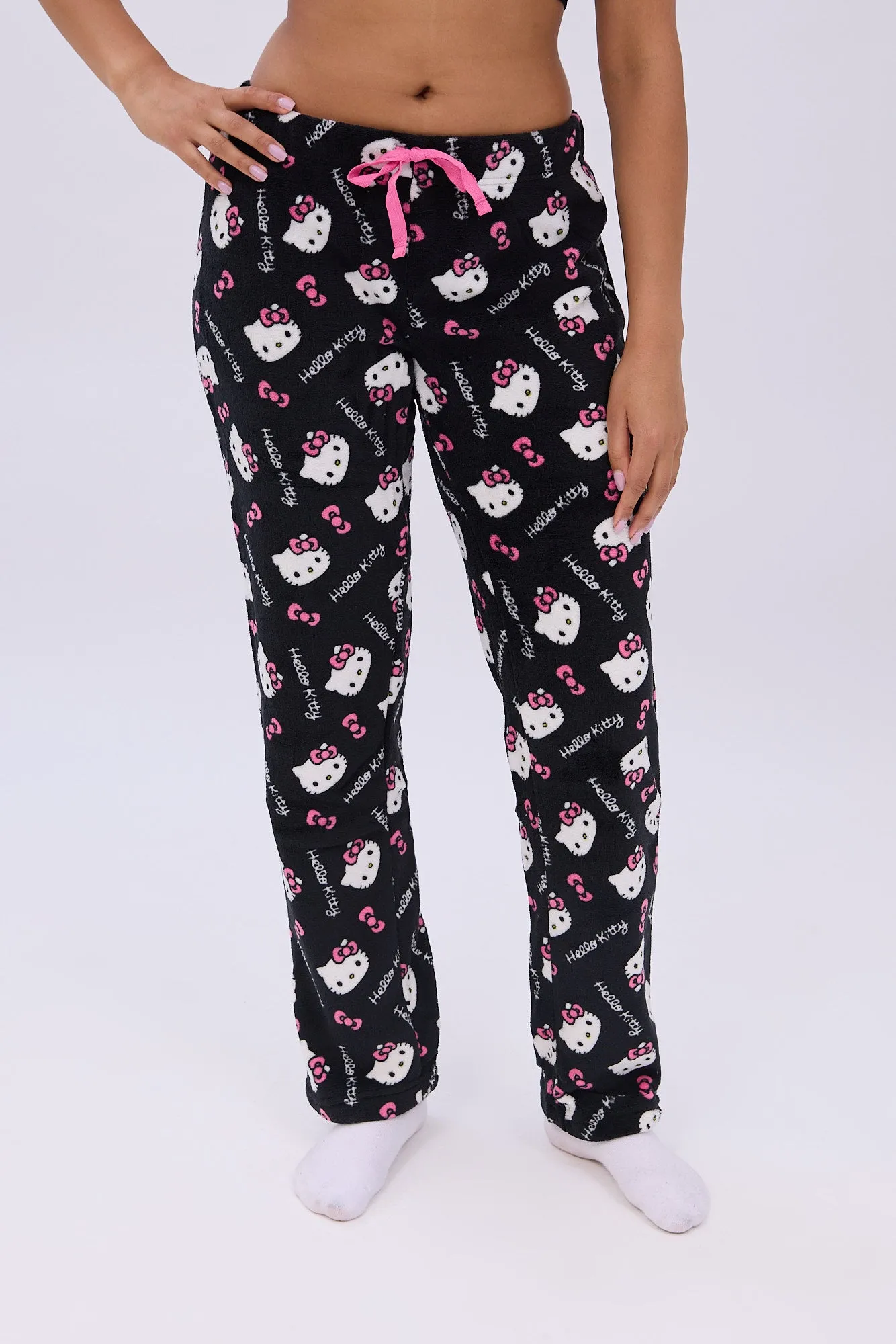 Hello Kitty Bow Printed Pajama Pants sold by Bluenotes