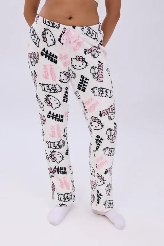 Hello Kitty Bow Printed Pajama Pants sold by Bluenotes