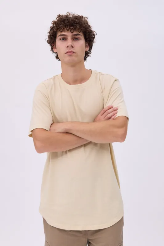 Basic Relaxed Crew Neck Tee sold by Bluenotes