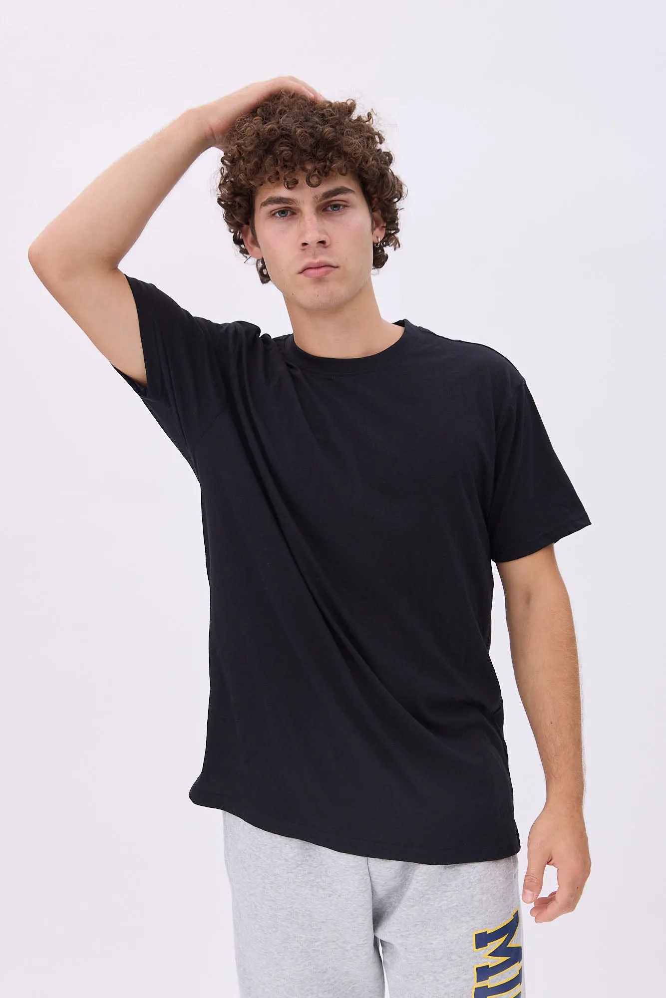 Basic Relaxed Crew Neck Tee sold by Bluenotes product image thumbnail 2