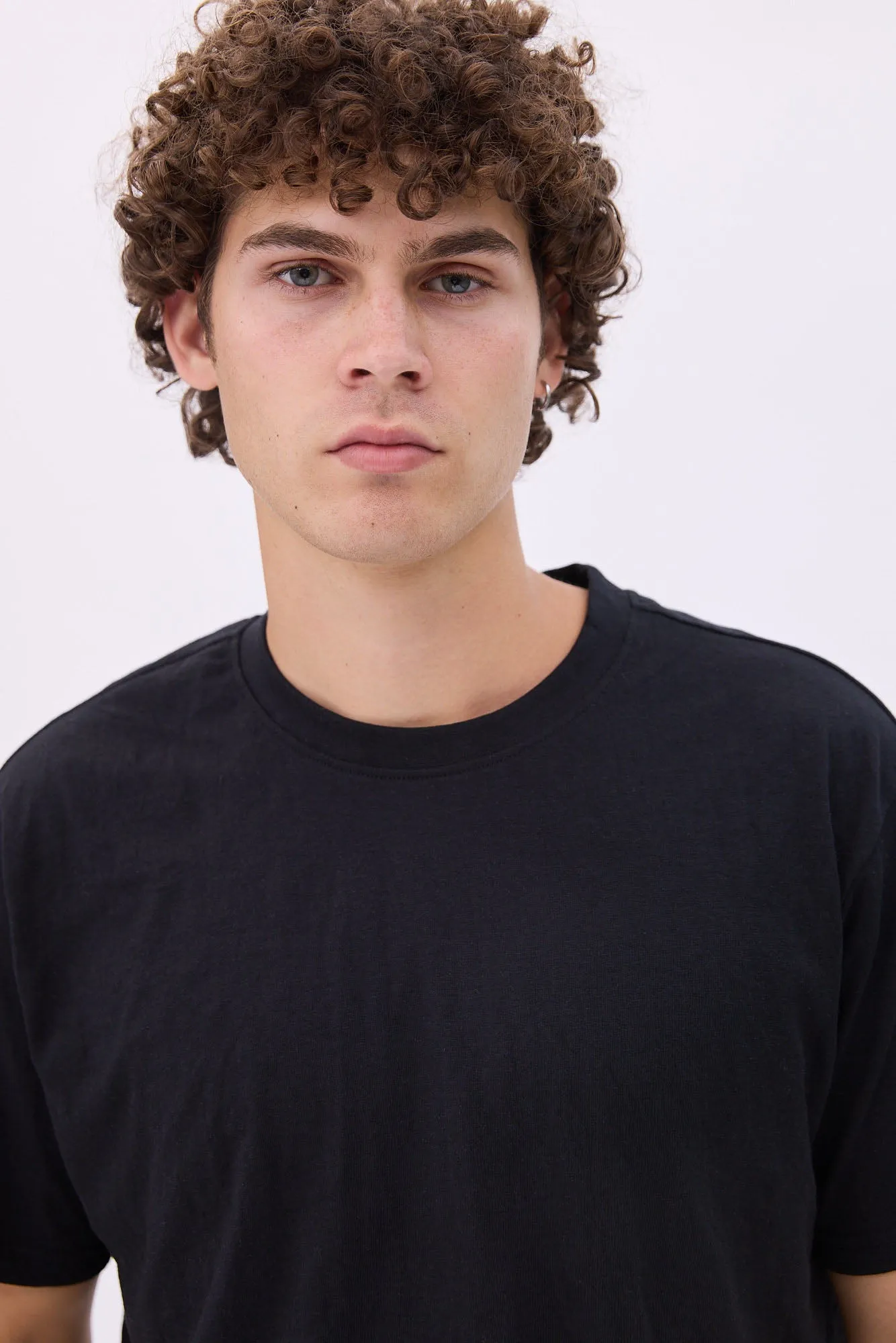 Basic Relaxed Crew Neck Tee sold by Bluenotes product image thumbnail 3