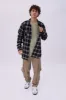 North Western 2 Pocket Plaid Flannel Overshirt sold by Bluenotes