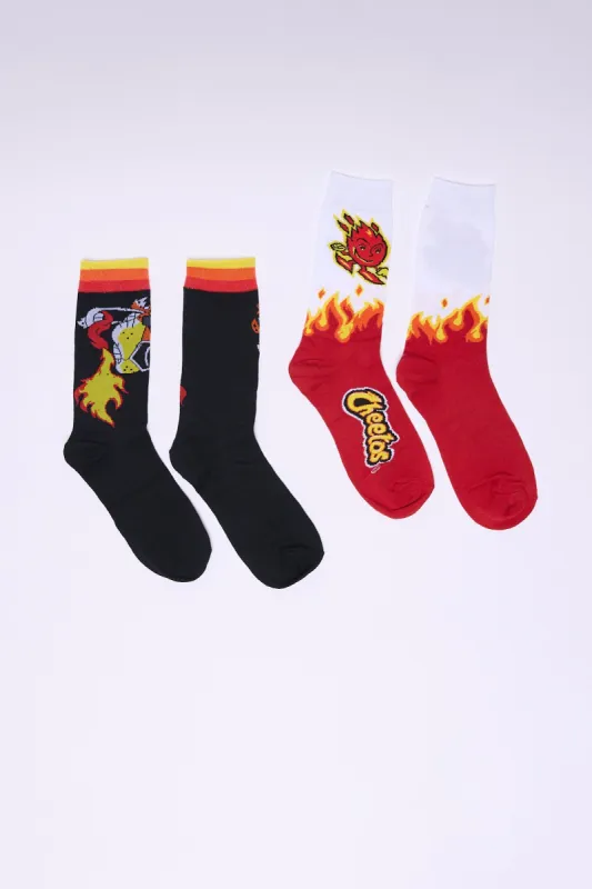Cheetos Crew Socks Giftable 2-Pack sold by Bluenotes