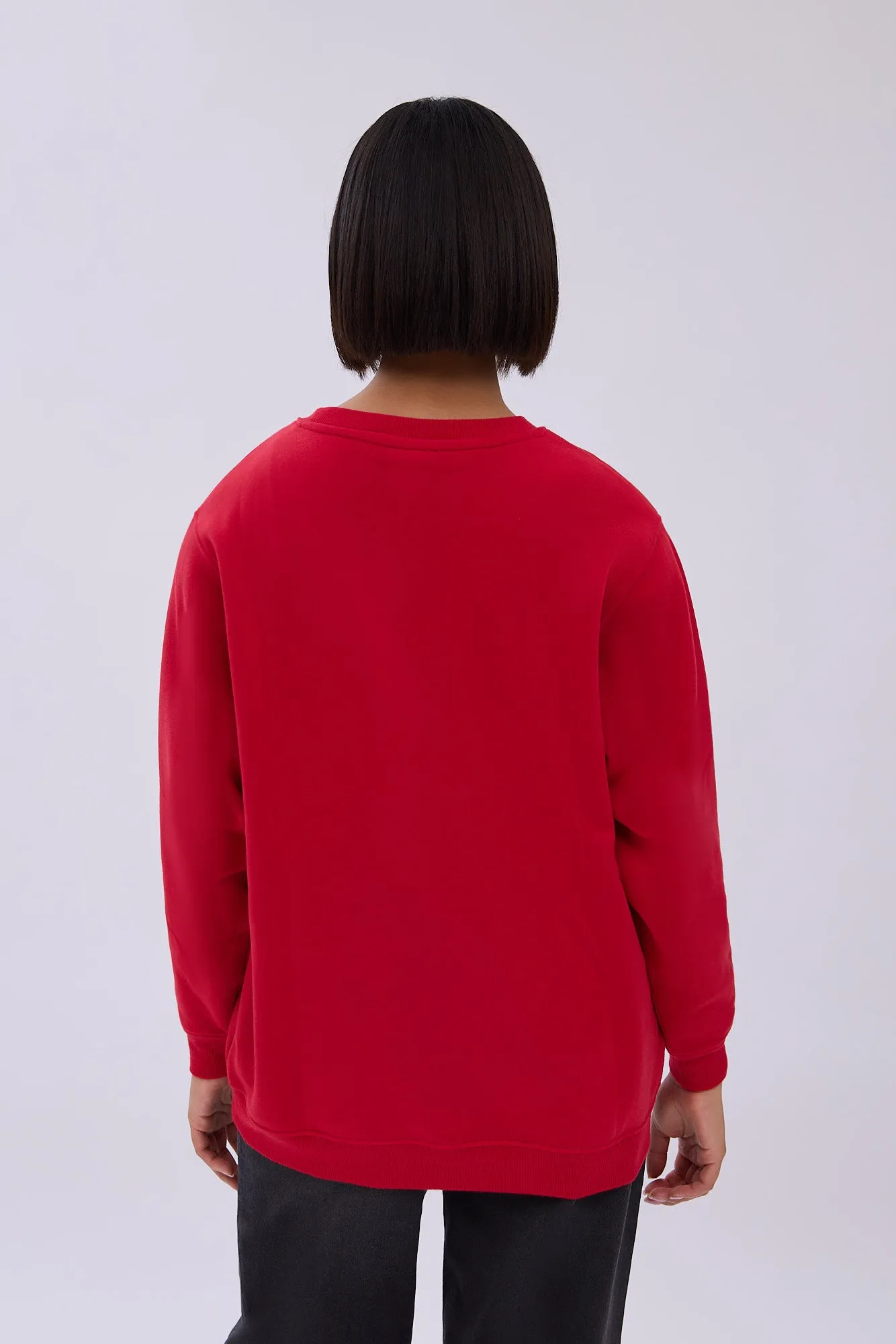 The Grinch Face Graphic Crew Neck Sweatshirt sold by Bluenotes product image thumbnail 4