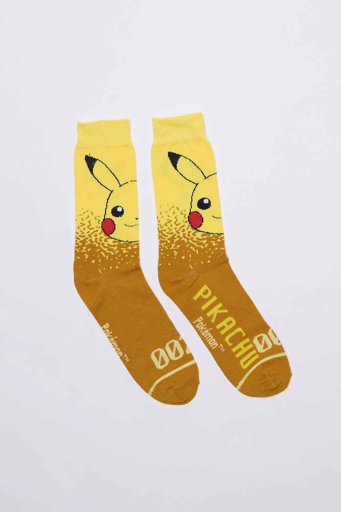 Pikachu Pokémon Printed Crew Socks sold by Bluenotes