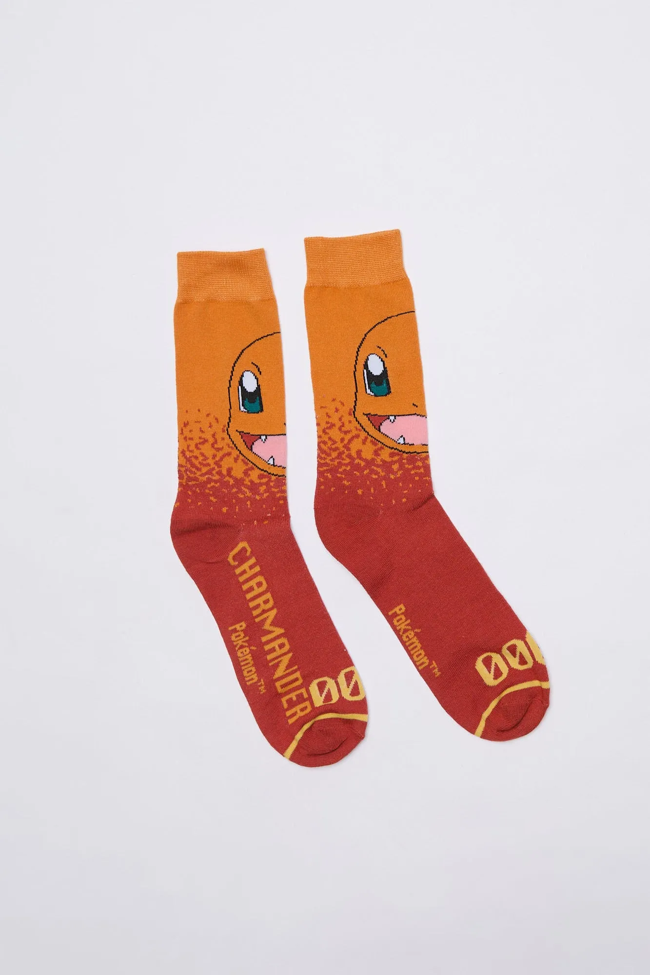 Charmander Pokémon Printed Crew Socks sold by Bluenotes