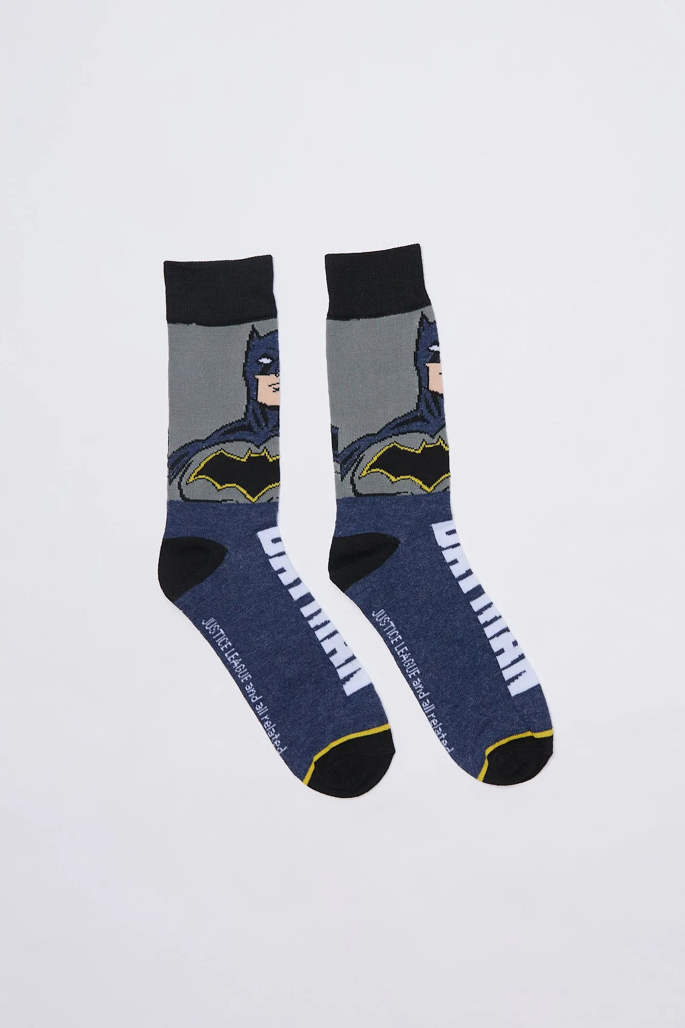 Batman Printed Crew Socks sold by Bluenotes