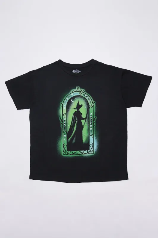 Wicked Mirror Witch Graphic Relaxed Tee sold by Bluenotes