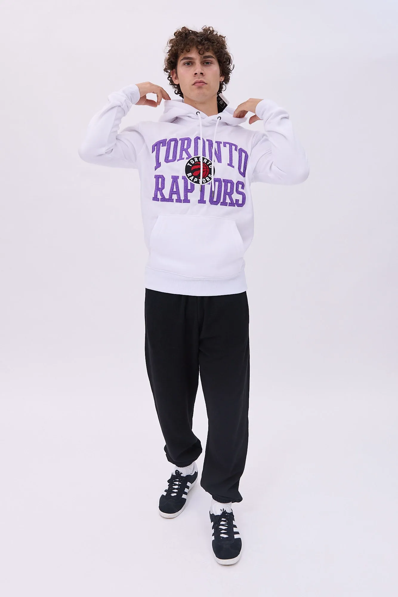 Toronto Raptors Graphic Chenille Applique Hoodie sold by Bluenotes product image thumbnail 4
