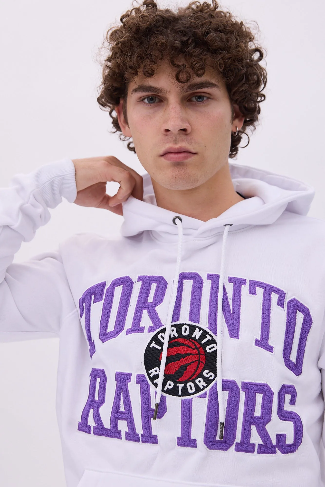 Toronto Raptors Graphic Chenille Applique Hoodie sold by Bluenotes product image thumbnail 2