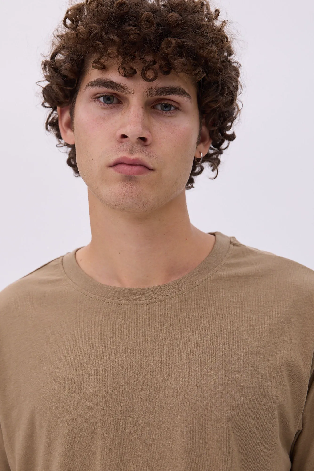 Basic Relaxed Crew Neck Tee sold by Bluenotes product image thumbnail 3