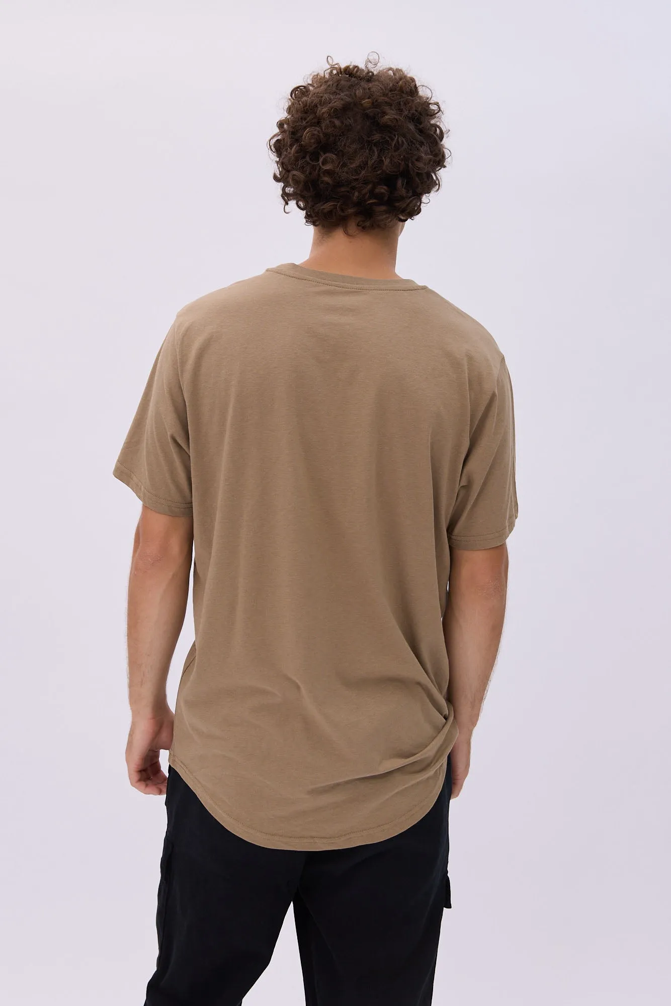 Basic Relaxed Crew Neck Tee sold by Bluenotes product image thumbnail 4