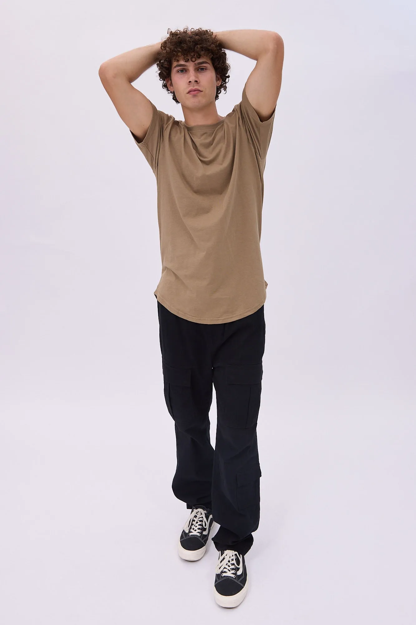 Basic Relaxed Crew Neck Tee sold by Bluenotes product image thumbnail 5