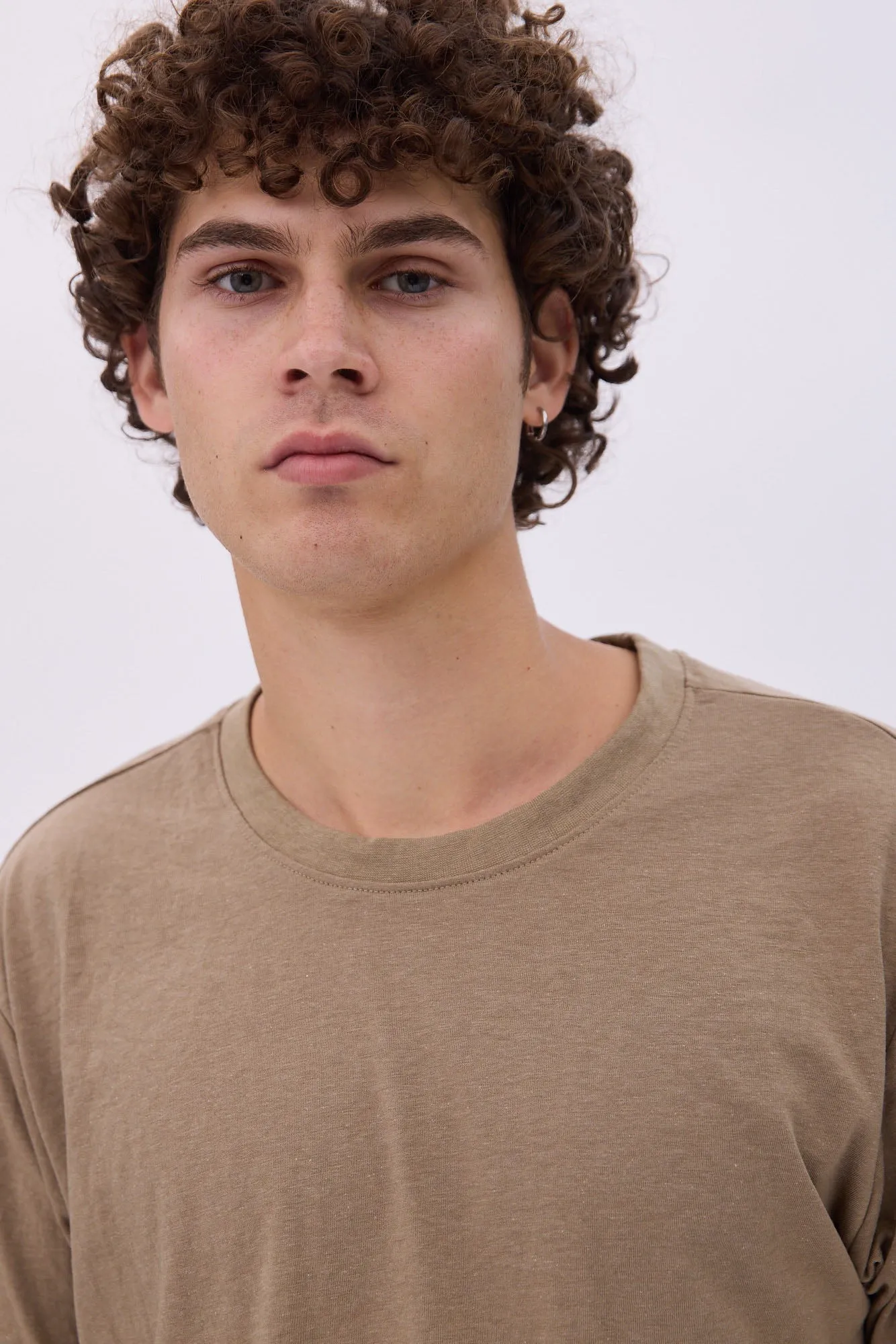 Basic Relaxed Crew Neck Tee sold by Bluenotes product image thumbnail 3