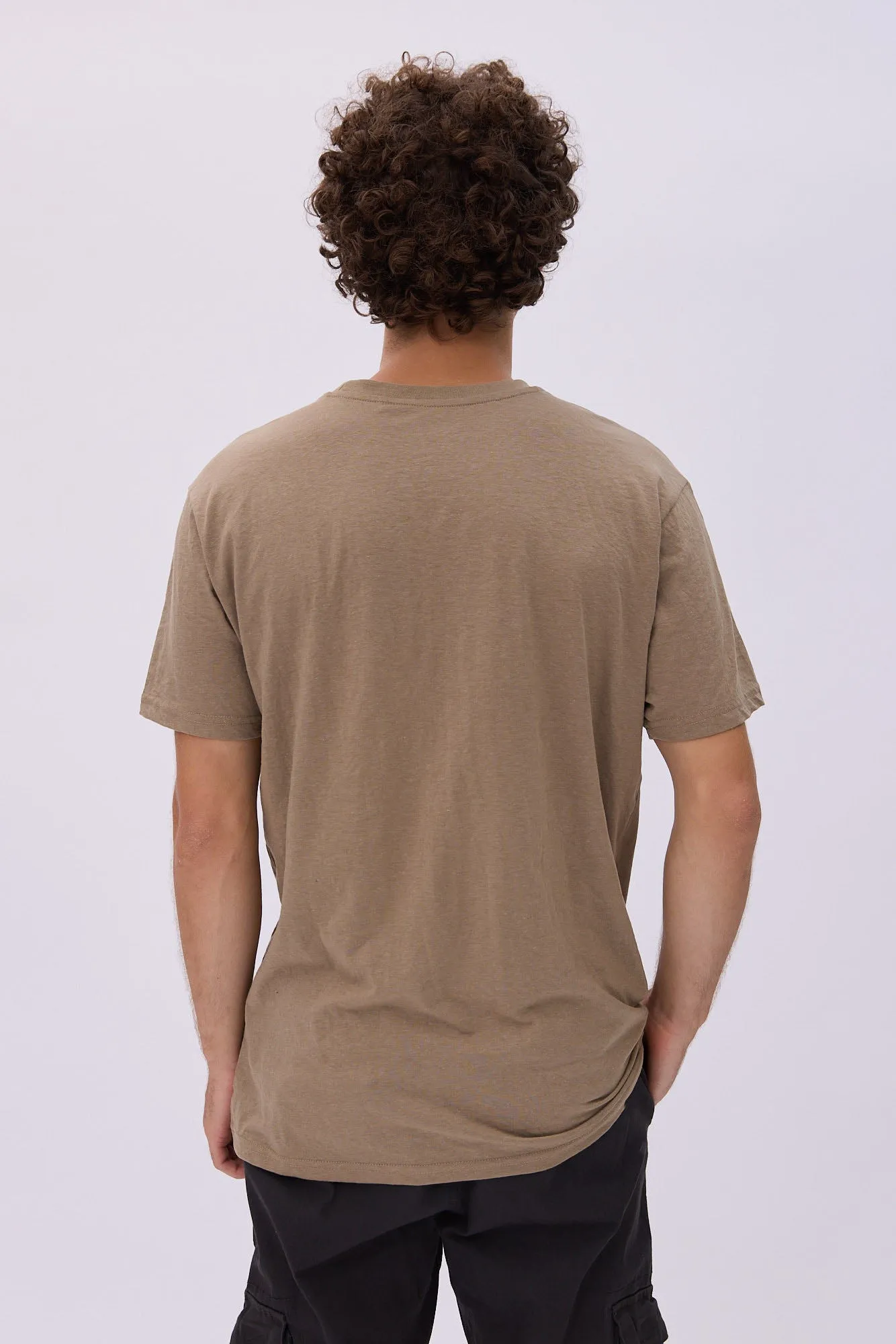 Basic Relaxed Crew Neck Tee sold by Bluenotes product image thumbnail 4