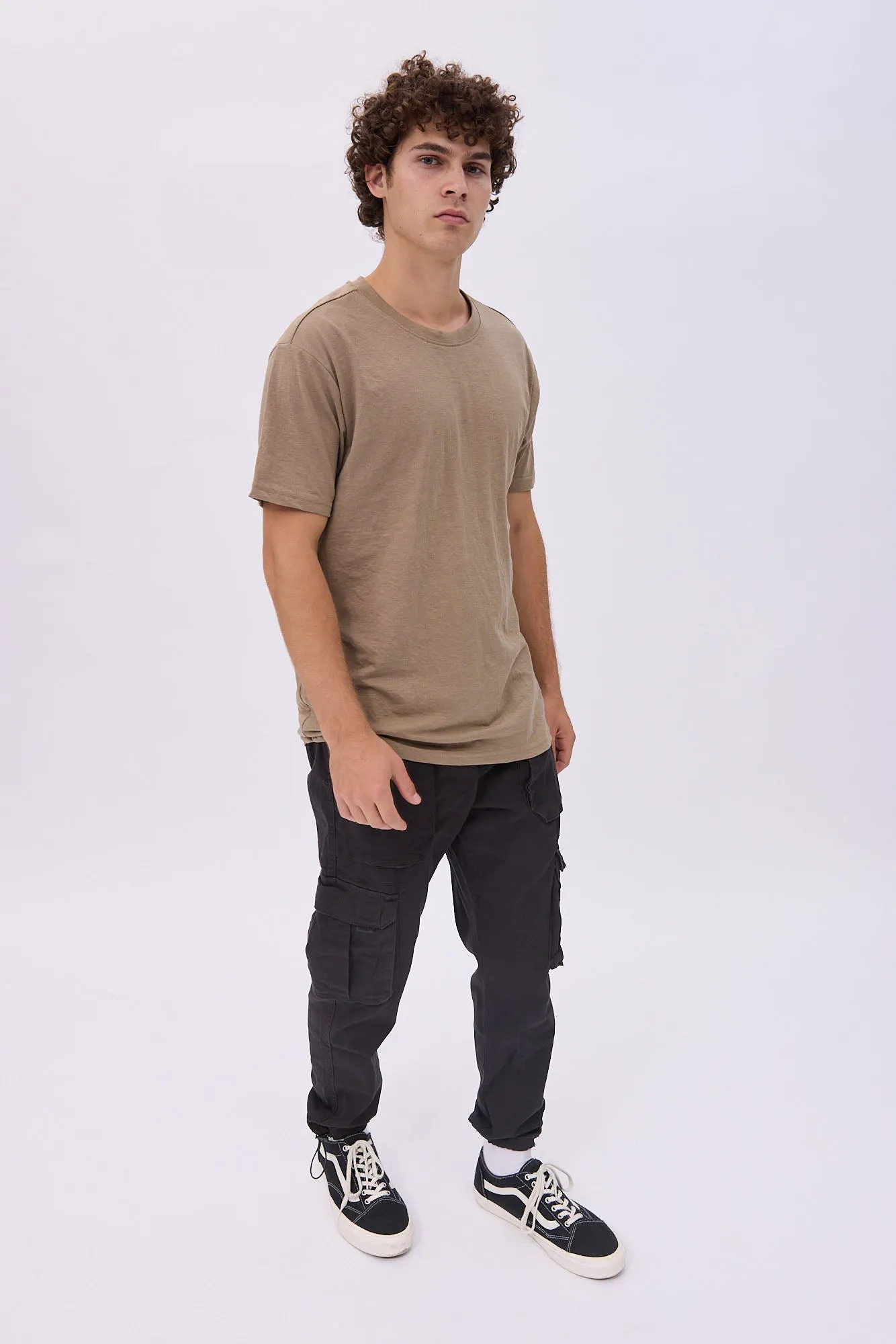 Basic Relaxed Crew Neck Tee sold by Bluenotes product image thumbnail 5