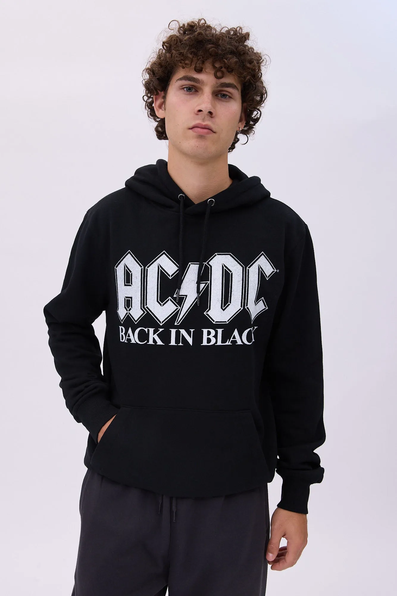 AC/DC Back In Black Graphic Hoodie sold by Bluenotes