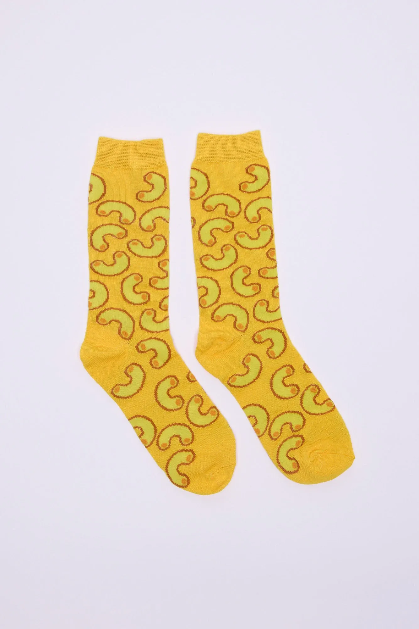 Mac & Cheese Crew Socks Giftable 2-Pack sold by Bluenotes product image thumbnail 3