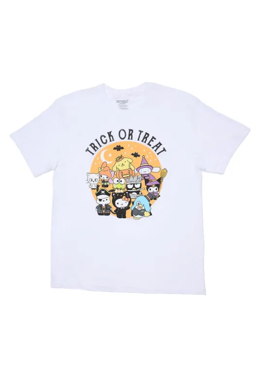 Hello Kitty And Friends Trick Or Treat Graphic Relaxed Tee sold by Bluenotes