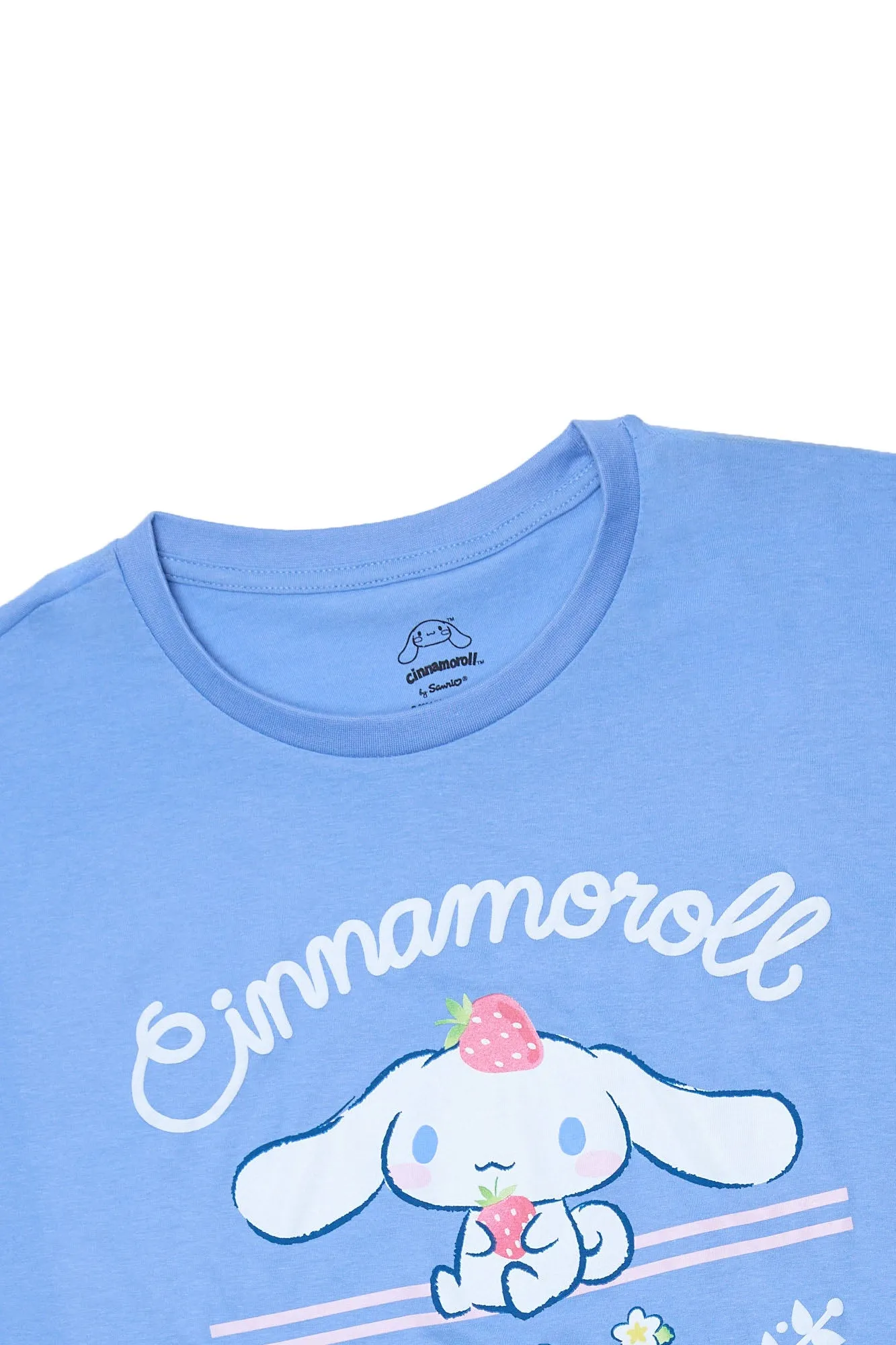 Cinnamoroll Loves Strawberries Graphic Relaxed Tee sold by Bluenotes product image thumbnail 2