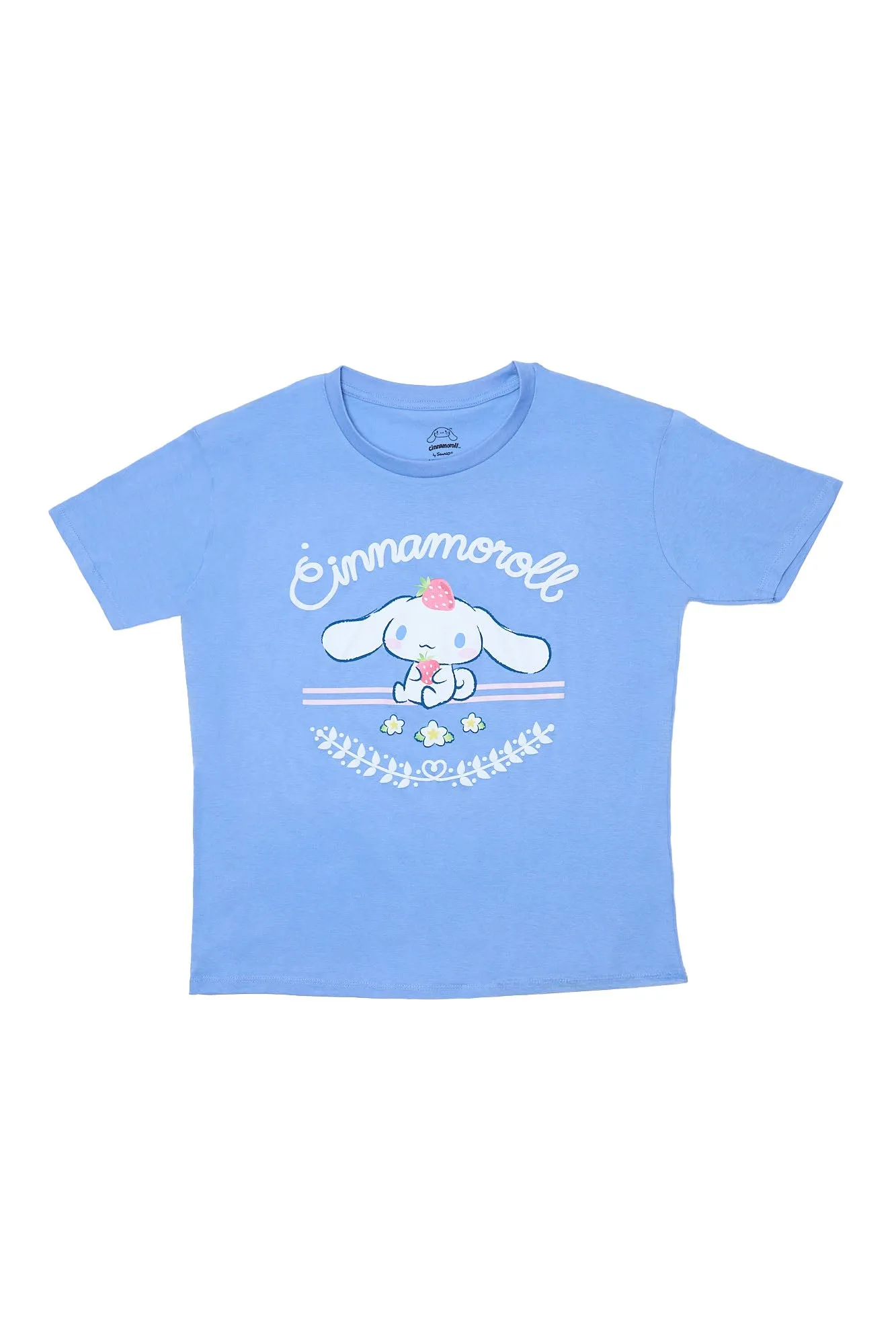 Cinnamoroll Loves Strawberries Graphic Relaxed Tee sold by Bluenotes