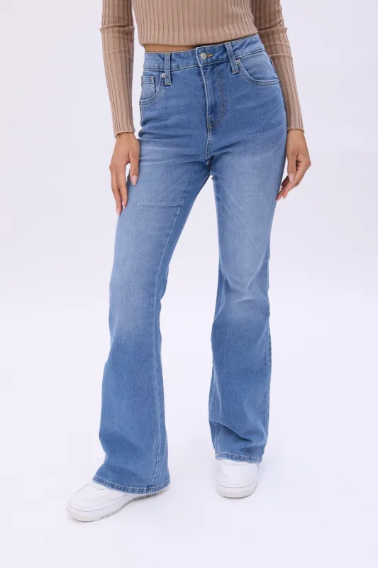 High Rise Flare Jeans sold by Bluenotes