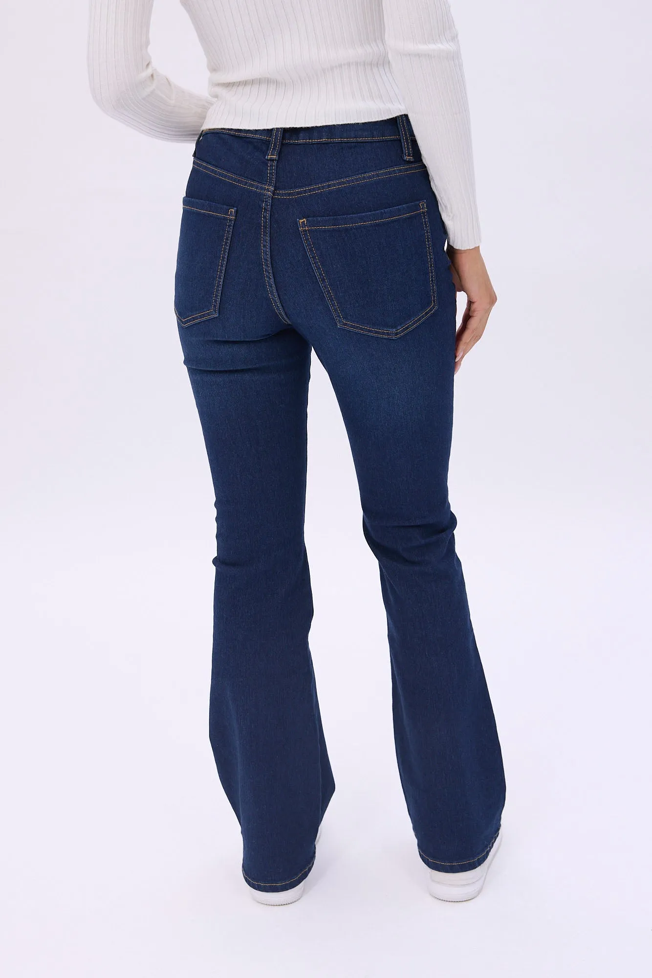 High Rise Flare Jeans sold by Bluenotes product image thumbnail 2