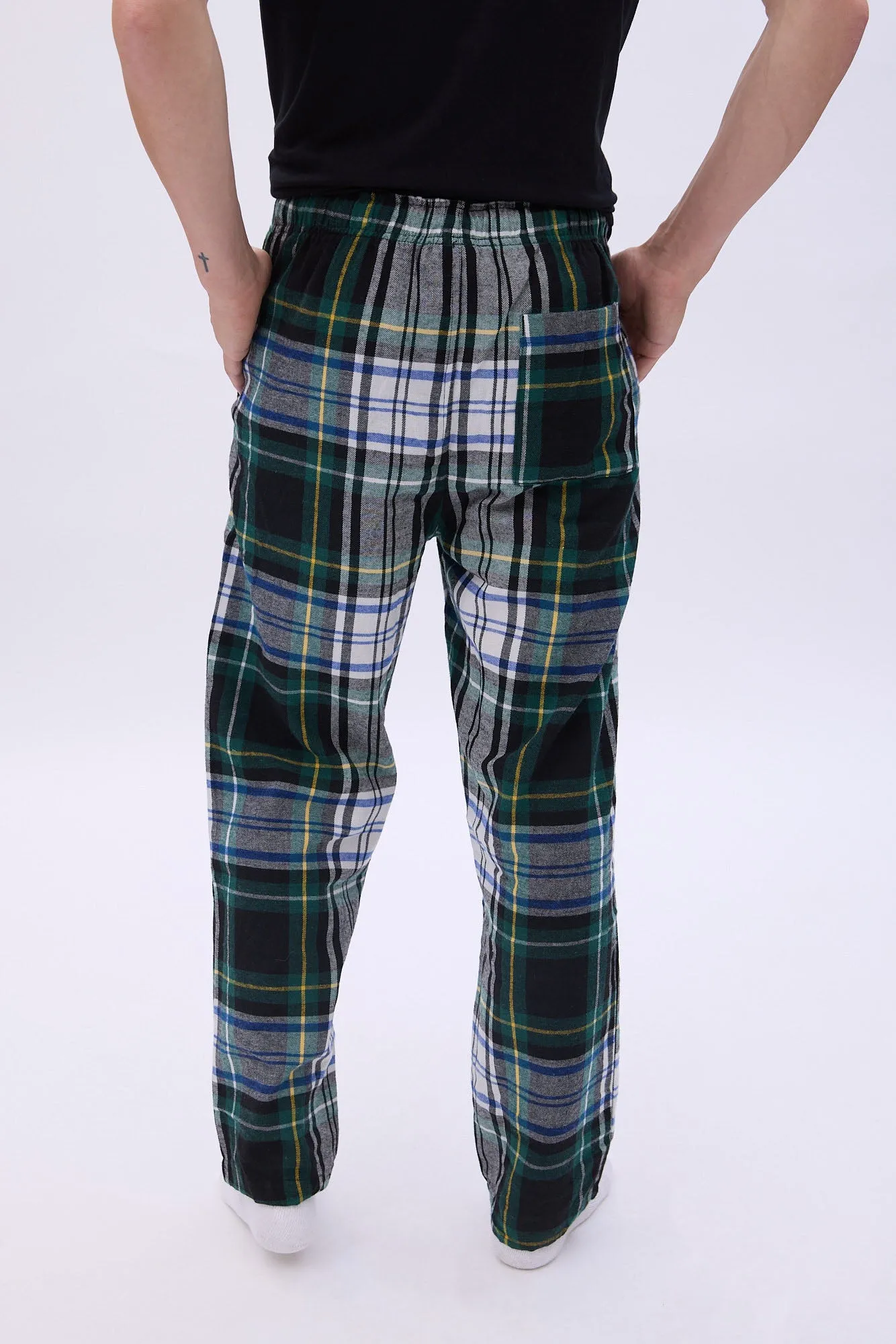 Plaid Classic Pajama Pants sold by Bluenotes product image thumbnail 3