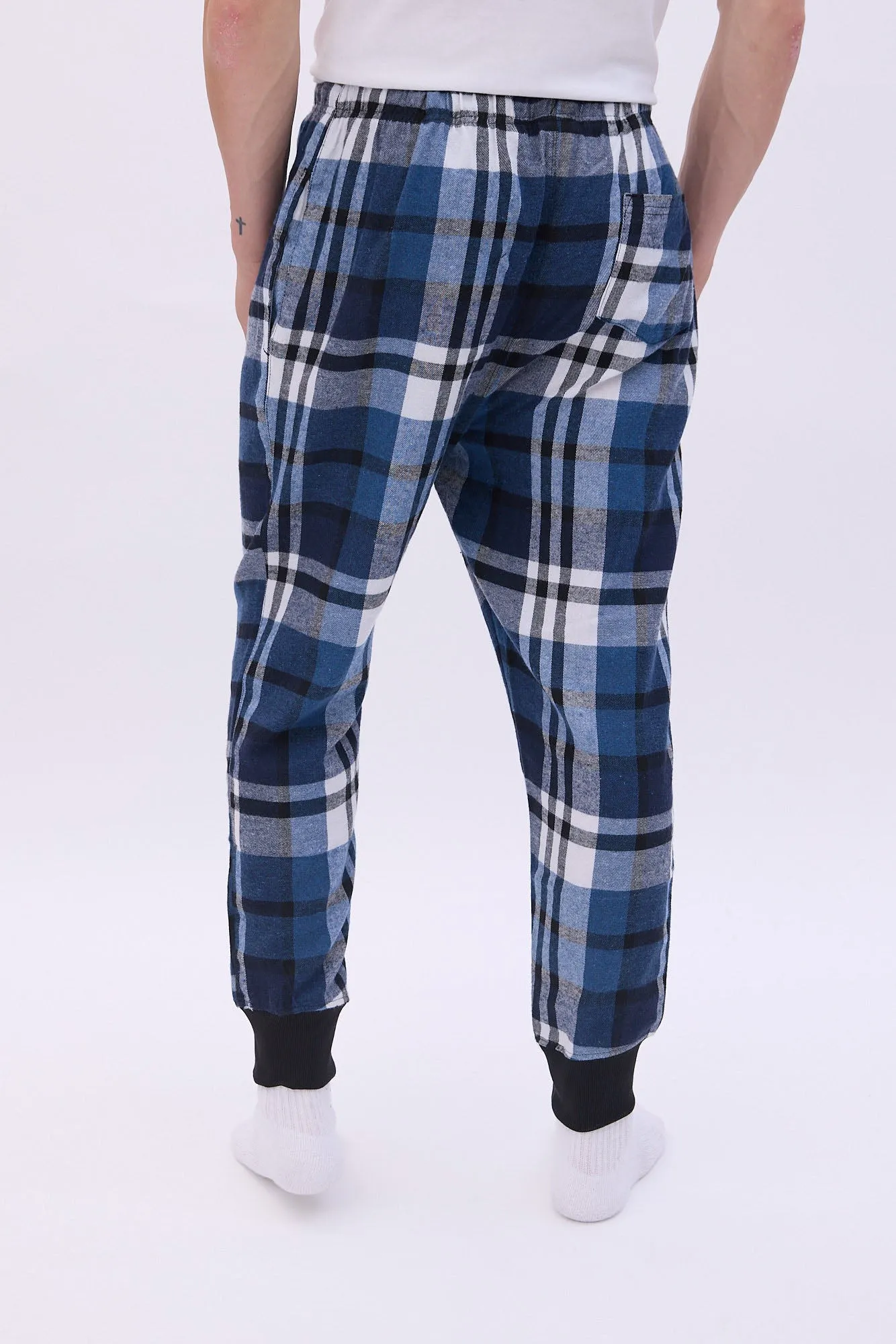 Window Plaid Pajama Jogger sold by Bluenotes product image thumbnail 3