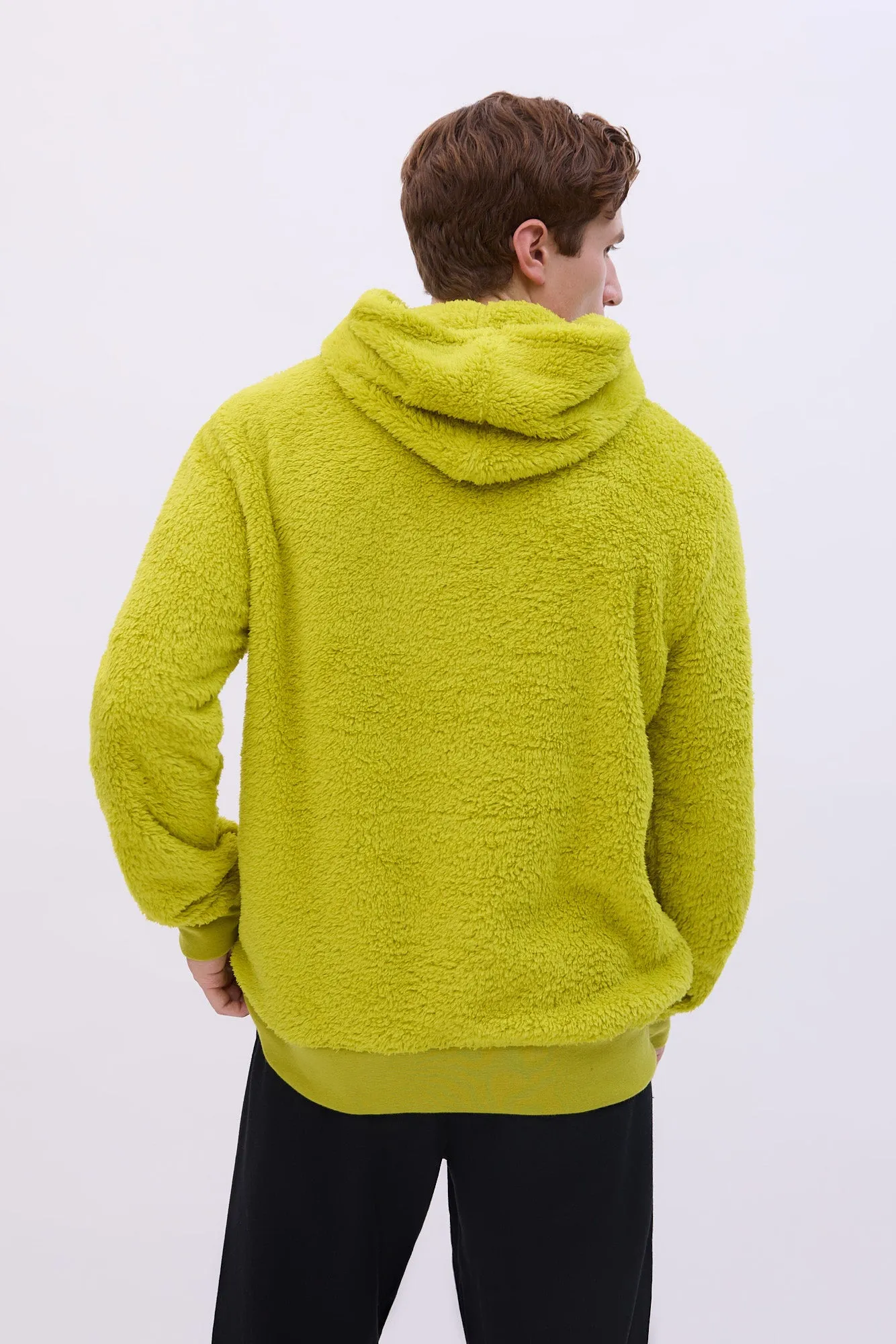 The Grinch Sherpa Hoodie sold by Bluenotes product image thumbnail 3