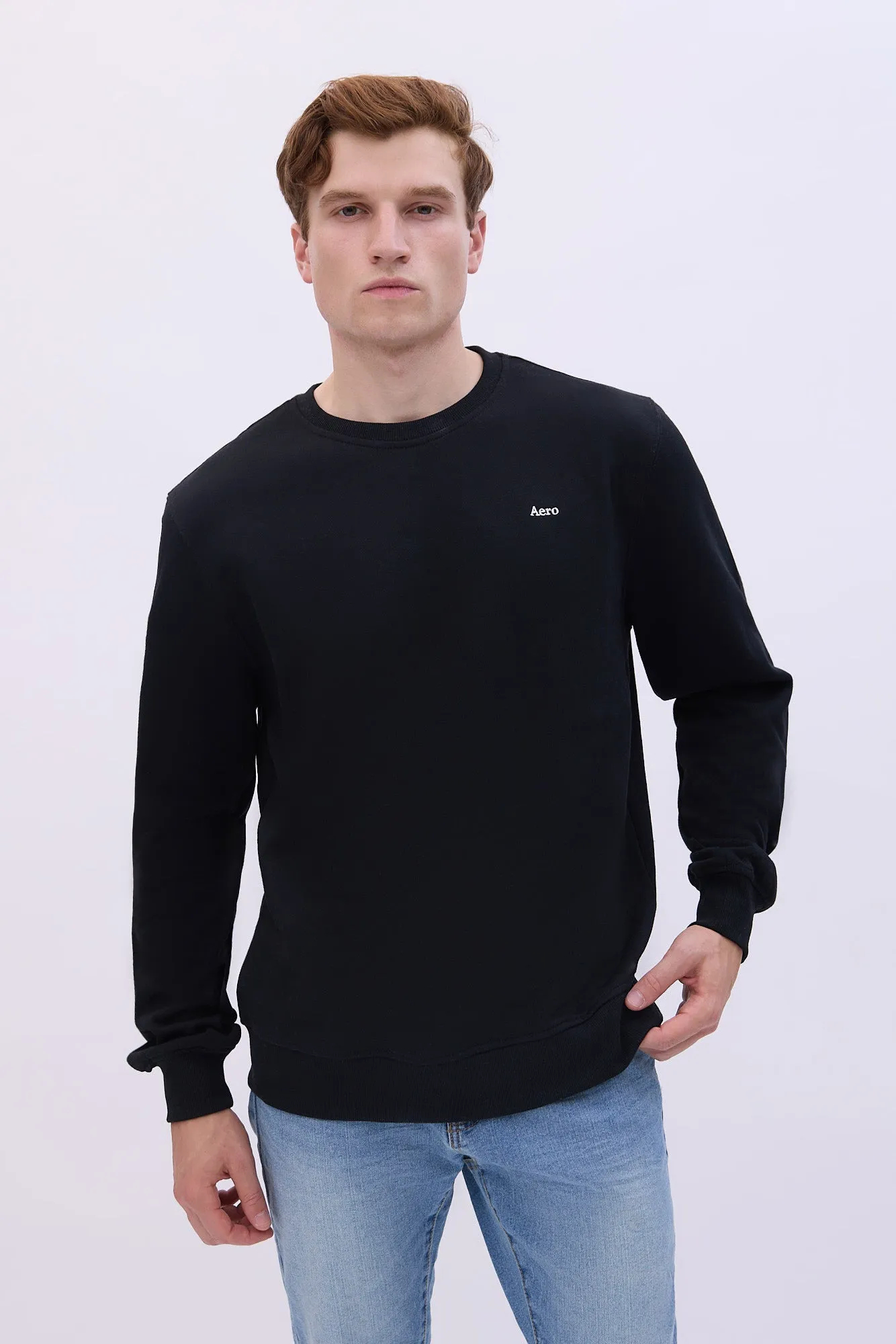 Aéropostale Embroidered Crew Neck Sweatshirt sold by Bluenotes product image thumbnail 2