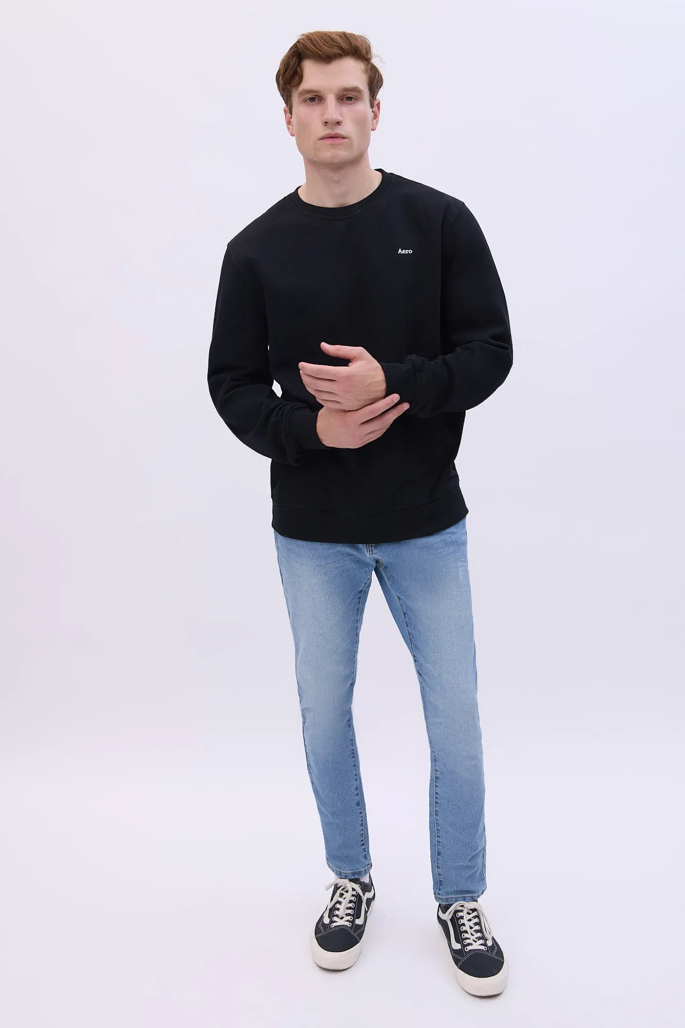 Aéropostale Embroidered Crew Neck Sweatshirt sold by Bluenotes product image thumbnail 5